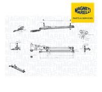 Wiper Linkage MAGNETI MARELLI 085570706010 For FORD