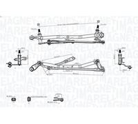 MAGNETI MARELLI 085570736010 Wiper Linkage