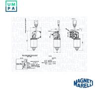 MAGNETI MARELLI 064053012010 Wiper motor
