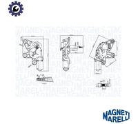 MAGNETI MARELLI 064371100010 Wiper motor