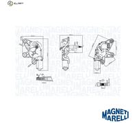 MAGNETI MARELLI 064371100010 Wiper motor