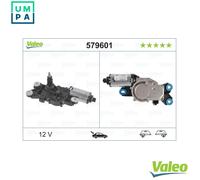 Valeo Wiper Motor 579601 Rear 12V 3 Mount Holes Fits Volvo V70 3 XC70 2 XC60