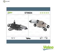 Valeo 579604 Rear Window Windscreen Wiper Motor 12V Replacement Spare LHD RHD