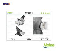 VALEO - Wiper Motor - Rear - 579731 - PRIMASTAR (X83) (01-) , TRAFFIC 2 (EL, FL, JL) (01-) , 6