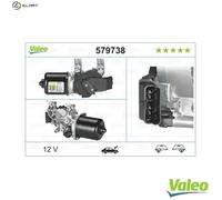 Valeo Wiper Motor 579738 – Front 12V Replacement for Renault Clio (LHD/RHD)
