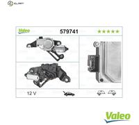 Valeo Wiper Motor 579741 Rear Window 12V Replacement Fits BMW 1 Series LHD/RHD