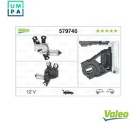 VALEO - Wiper Motor - Rear - 579746 - TIGUAN (5N) (2007 -)