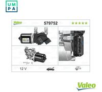 Valeo Wiper Motor 579752 Front - Left-hand Drive - Original Part - Citroën C3 I Hatchback
