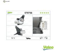 VALEO 579756 Wiper Motor for RENAULT