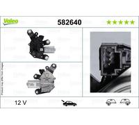 VALEO - Wiper Motor - Rear - 582640 - QASHQAI (2013 - )