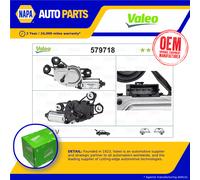 Valeo Rear Wiper Motor 579718 for SEAT Exeo Sportourer (2008-)
