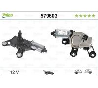Wiper Motor VALEO 579603 Rear for AUDI