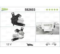 Wiper Motor VALEO 582603 Rear for CITROËN,PEUGEOT