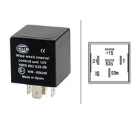 HELLA 5WG 003 620-091 Wiper relay