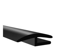 Wiper Rubber Strip,1.8M/6Ft Windshield Window Rubber Sealing Strip Moulding Trim,Car Front Rear Windshield Seal,Waterproof Weather Seal Stripping,Window Sunroof Sealing for Most Cars Trucks SUV