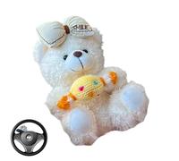 Wiper Shift Grip Ornament, Plush Bear Doll for Wiper Shift Handle Auto - Cartoon Bear Image Car Interior Cape This creative bear adds a touch of vivid color to your interior space. It is made of