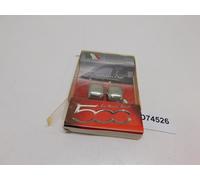 Wiper Sprayers Cover Chrome Line for Fiat 500