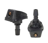 Wiper Washer Jet Replacement 4/10/50pcs Car Universal Front Windshield Wiper Nozzle Fan Cover Washer Outlet Adjustable Sprayer Replacement Parts