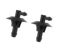 Wiper Washer Nozzle Compatible with Sprinter 2500 3500 2Pcs 5125061AA Plastic Auto Car Windshield Washer Hose Connector Washer Wiper Nozzles Auto Accessories