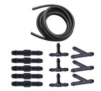 Wiper Washer Nozzle Kit Automotive Parts 1 Set Car Spray Pipe Joint Kit Front Windshield Wiper Washer Spray Nozzle 12pcs Nozzle Pipe Joint