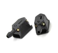 Wiper Washer Nozzle Kit Car Windscreen Washer Wiper Water Spray 2Pcs 9mm onto 4 Way Mounted Upgrade Arm Adjusted Nozzles Jets 8mm C9 C8