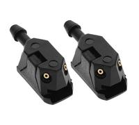 Wiper Washer Nozzle Kit for Car Front Window Hood Cleaning Universal Wiper Nozzles Kit 2pcs Windshield Washer Spray Nozzles Automotive Replacement