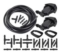 Wiper Washer Spray Jets Compatible With Lexus For Ls430 For Xf30 2000 2001 2002 2003 2Pcs Car Windshield Washer Spray Wiper Nozzles Hose 85381AE020