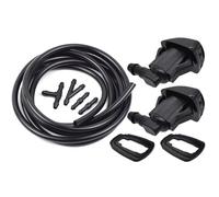 Wiper Washer Water Nozzle Compatible With Chevrolet For Malibu 2005-2013 2X Car Front Windshield Wiper Washer Spray Nozzle Accessories 55372143AB 55156427AB