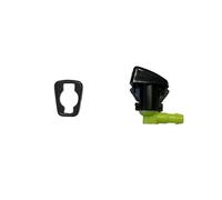 Wiper Water Spray Nozzles for Dodge Durango 2011-2019 2Pcs 68269108AA Black Plastic Car Windshield Washer Wiper Water Spray Nozzles Auto Accessories(Green)