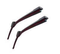 Wipers Auto Windshield For Passat B7 3C 2012-2015 Double Rubber Car Wiper Front Blades Brushes Cutter Accessories Windscreen Replacement Blades(2PCS)