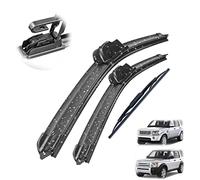 Wipers Parts Front & Rear Wiper Blades Set Kit For Land Rover For Discovery 3 / 4 2004 - 2016 Car Windshield Windscreen Wiper 22"22"16"