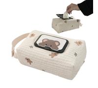 Wipes Cash Organizer for Kids - Carry Case Holder, Stylish Fabric Carrier Bag | Portable Storage Box for Travel, Stroller, Home, Bathroom, Quotide Changing