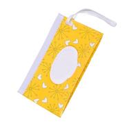 Wipes Container Travel, Wipe Holder for Diaper Water Resistant, Wipes Pouch with Wrist Strap, Bohemian Style Design, Refillable for Travel, Outdoor, Stroller