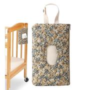 Wipes Dispenser - Caddy Nursery Storage Wipes | Zipper Pouch - Double-Layer Portable Diaper & Holder for Strollers | Travel, Car & Outdoor Use | Reusable Travel