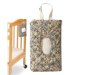 Wipes Dispenser - Caddy Nursery Storage Wipes | Zipper Pouch - Double-Layer Portable Diaper & Holder for Strollers | Travel, Car & Outdoor Use | Reusable Travel