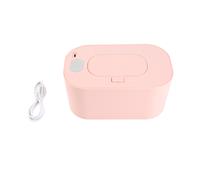 Wipes Dispenser Heater Pink Impact-Resistant - Keeps Wipes Warm & Fresh