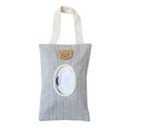 Wipes Dispenser - Keeps Wipes Clean Dispenser | Portable Container Hangable Bag for Travel Storage Bathroom Kitchen Home Wall Organizing