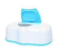 Wipes Dispenser - Maintains Fresh Moisture Levels, Refillable Container Case Box, Handed + Sealed Lid, Durable Pp Accessory Holder | for Home Kitchen & Bathroom
