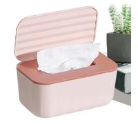 Wipes Dispenser - Refillable & Sealable Wet Wipes Container with Dustproof Lid | Reusable Wipe Holder for Kid's Room, Couch Change