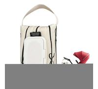 Wipes Dispenser Storage Bag - Refillable Wipes Container, Wet Baby Wipe Bag, Baby Wet Wipe Pouch, Portable Baby Wet Wipe Pouch, Dispenser Travel Container Wet Wipes Bag for Baby and Adult