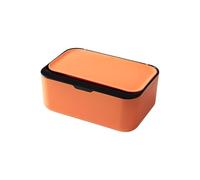 Wipes Dispenser Wipe Holder Portable Refillable Container Napkin Fresh Case Tissue Boxes Storage Box for Living Room and Bedroom(Black)
