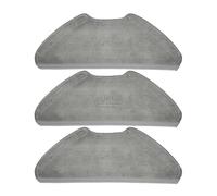 Wipes Rags ，Compatible for Xiaomi， Robot Vacuum Mop 2 Lite MJSTL/Mop Pro MJSTS1 Mop Cloth Vacuum Cleaner Replacement Parts Accessories,Dust Collector(3 mops)