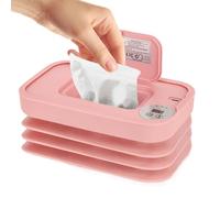 Wipes Warder Foldable Diaper Dispenser with USB Charging, Portable Care Supply for Travel, Camping, Car Use, Road Travel and Daily Hygiene Needs,