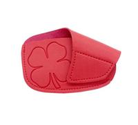 Wipesterile Golf Iron Head Cover, Rose Red | Iron Headcover with Closure, shamrock-Shaped, for Practice Range