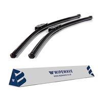 WipeWave Windscreen Wiper Blades for Mini One Cooper 2001-2006 Hatchback, 18" 19" FRONT U-Hook Enhanced Clarity, Quick Installation, Easy Replacement