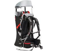 WIPHA Baby Backpack Carrier, Ergonomic Child Carrier Hiking with Sun Canopy, Safe Toddler Hiking Backpack Carrier with Large Storage Space&Insulated Pocket, Adjustable Padded Child Seat for Outdoor