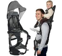 WIPHA Hiking Backpack Carrier, Lightweight Toddler Shoulder Carrier with Sun Shade, Saddle Toddler Backpack for Kids 6 Months to 2 Years Old
