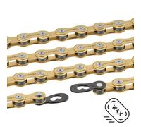 Wipperman Connex 11SG Waxed Chain - 11 Speed - Gold / 12 Speed / 126 Links / Waxed