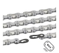 Wipperman Connex 12SR Waxed Chain - 12 Speed - Nickel / 12 Speed / 126 Links / Waxed