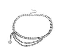 WIPPWER Body Chain Waist Dainty, Waist Belt Chains for Women Vintage Multilayer Chain Belly Chain for Women Waist Belts(Style 8)